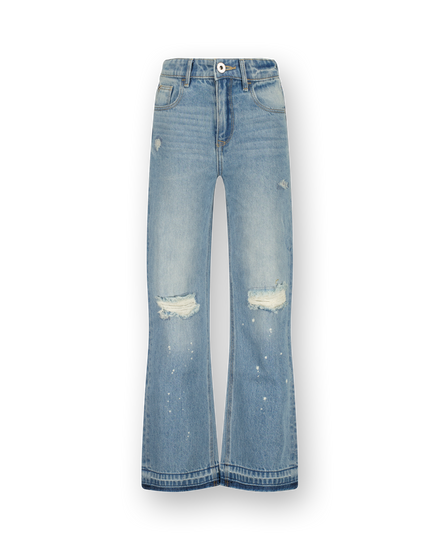 Wide Leg Jeans Cato Destroy