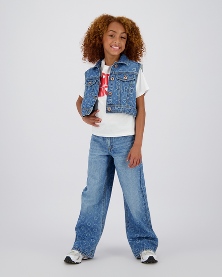 Extra wide leg Jeans Cassie Laser