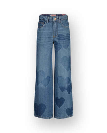 Extra wide leg Jeans Cassie Heart