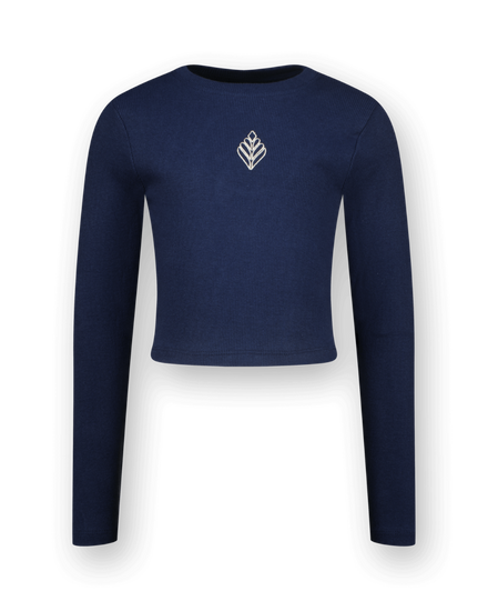 T-shirt G-basic-crop Rib Longsleeve