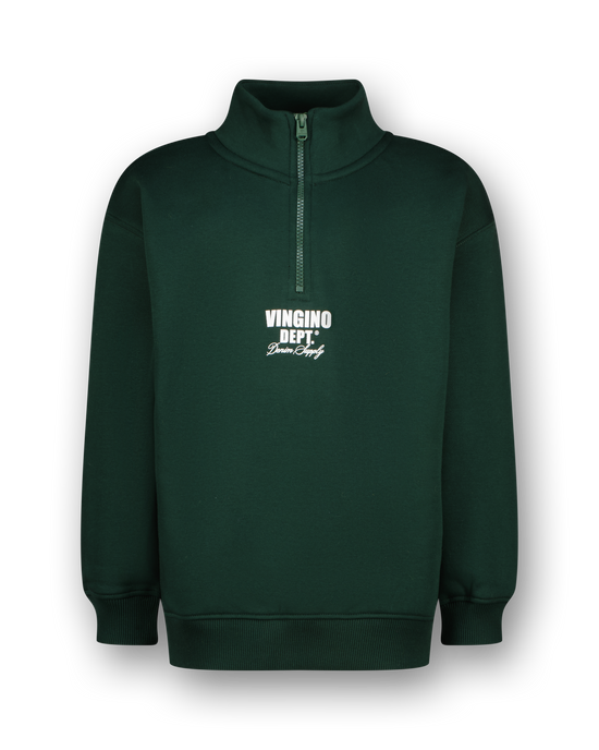 Sweater Basic-half Zip
