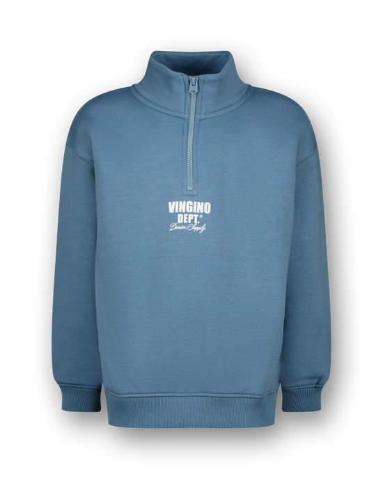 Sweater Basic-half Zip