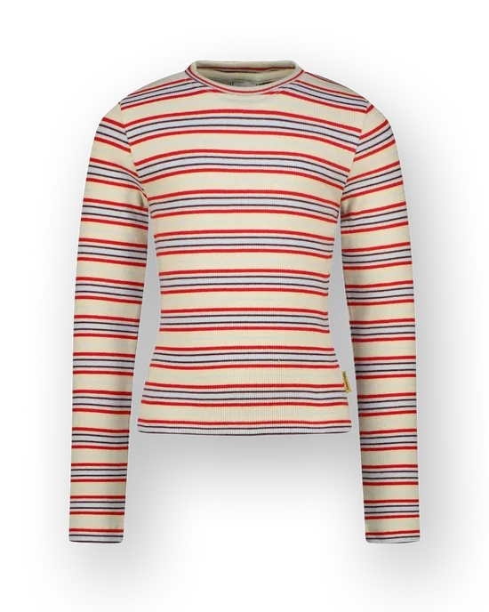 T-shirt Basic stripe top