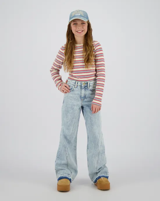 Extra wide leg Jeans Cassie Seam