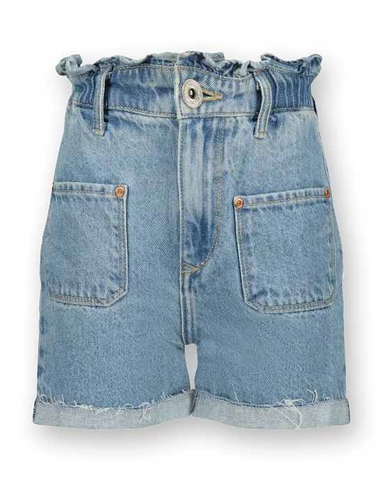 Short high waist Demy Patched On Pockets