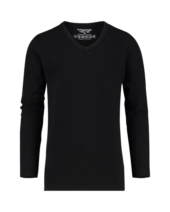 Top Long Sleeves V Neck Ts Boys