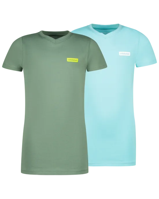 T-shirt Basic-Vneck