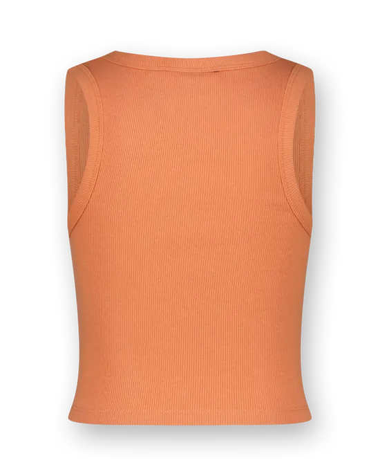 Tanktop G-Basic-Crop Rib Top