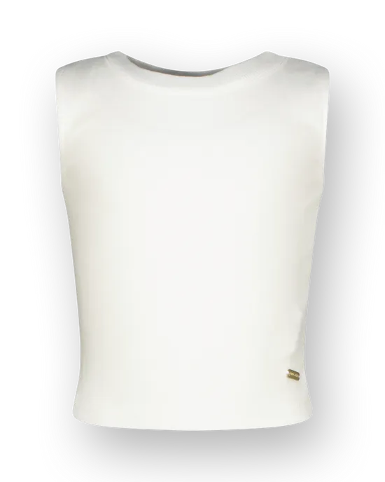 Top Basic-Crop Rib Top