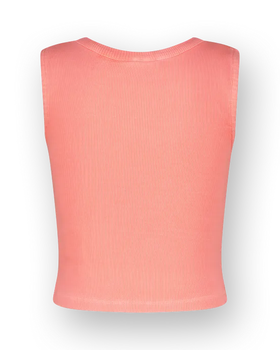 Top Basic-Crop Rib Top