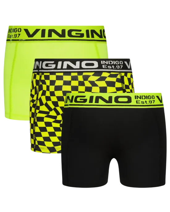 Boxershorts B-241-3 Check 3 Pack