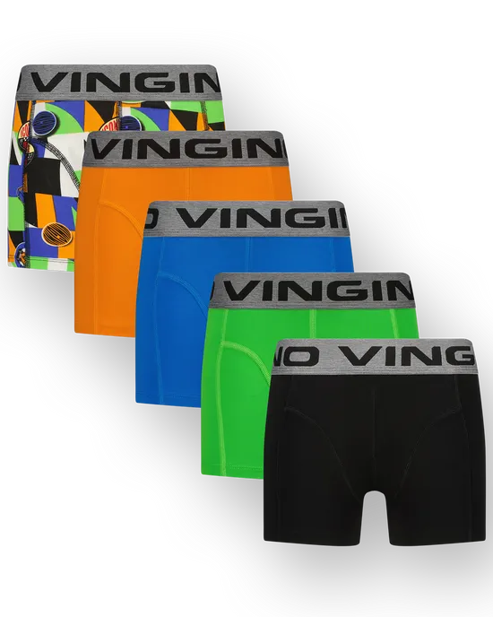 Boxer Graphic color 5-pack