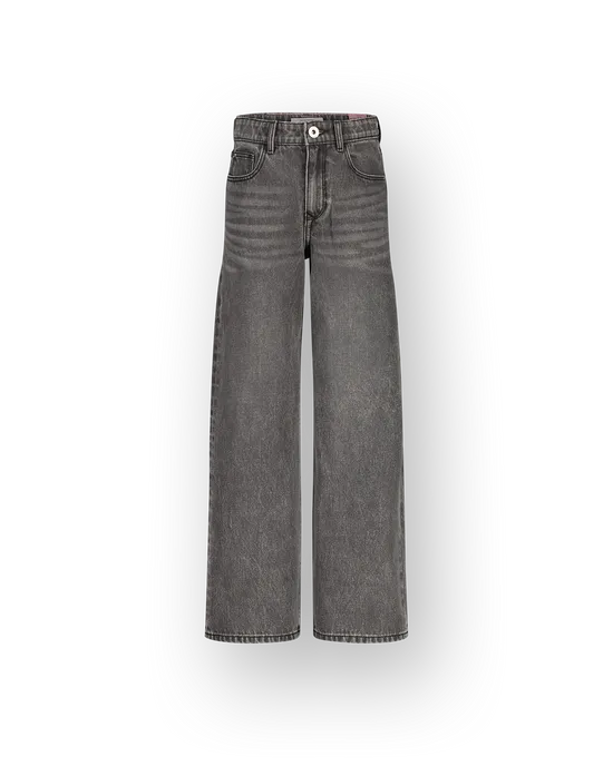 Extra wide leg Jeans Cherry