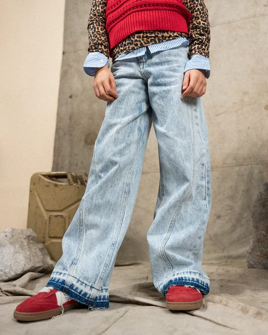 Extra wide leg Jeans Cassie Seam