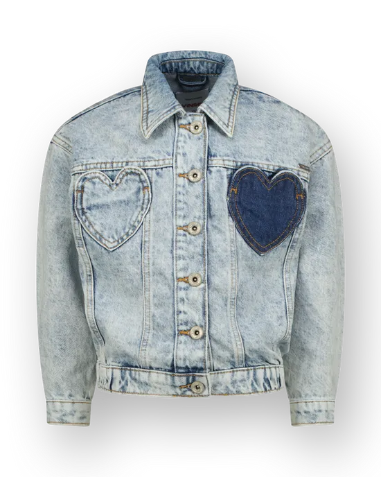 Denim Jacket Tori Heart