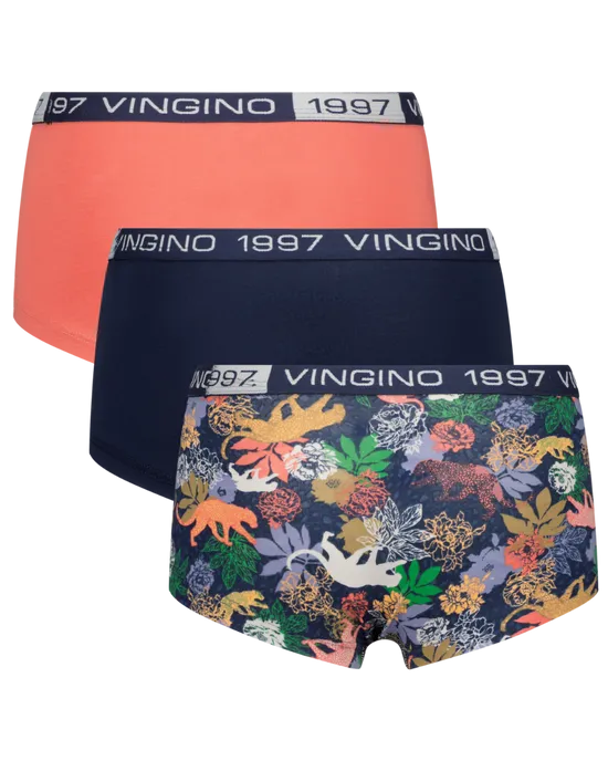 Underwear Set G233-11-Tigerflower 3Pack