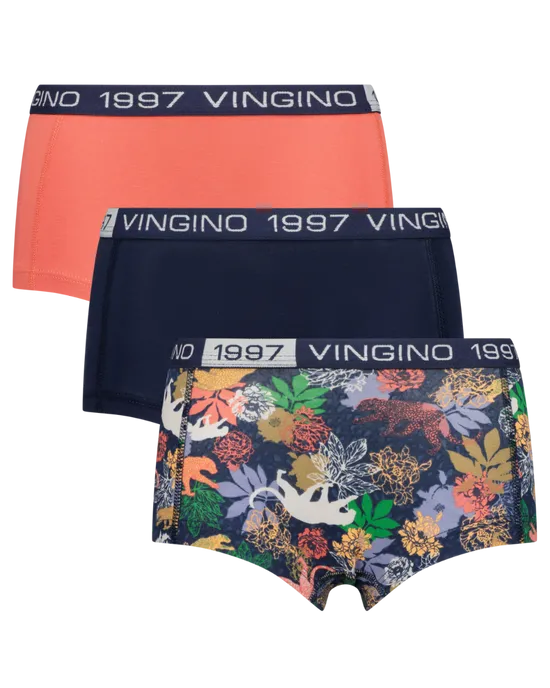 Underwear Set G233-11-Tigerflower 3Pack