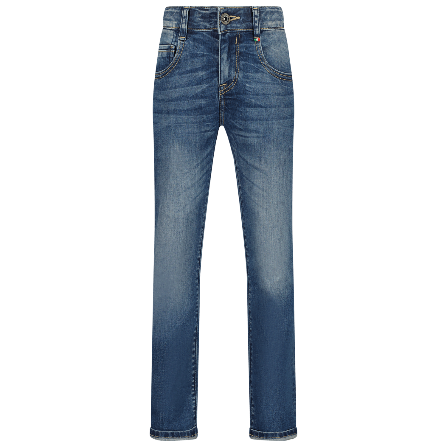 VINGINO regular fit jeans Baggio cruziale blue Blauw Jongens Katoen 140