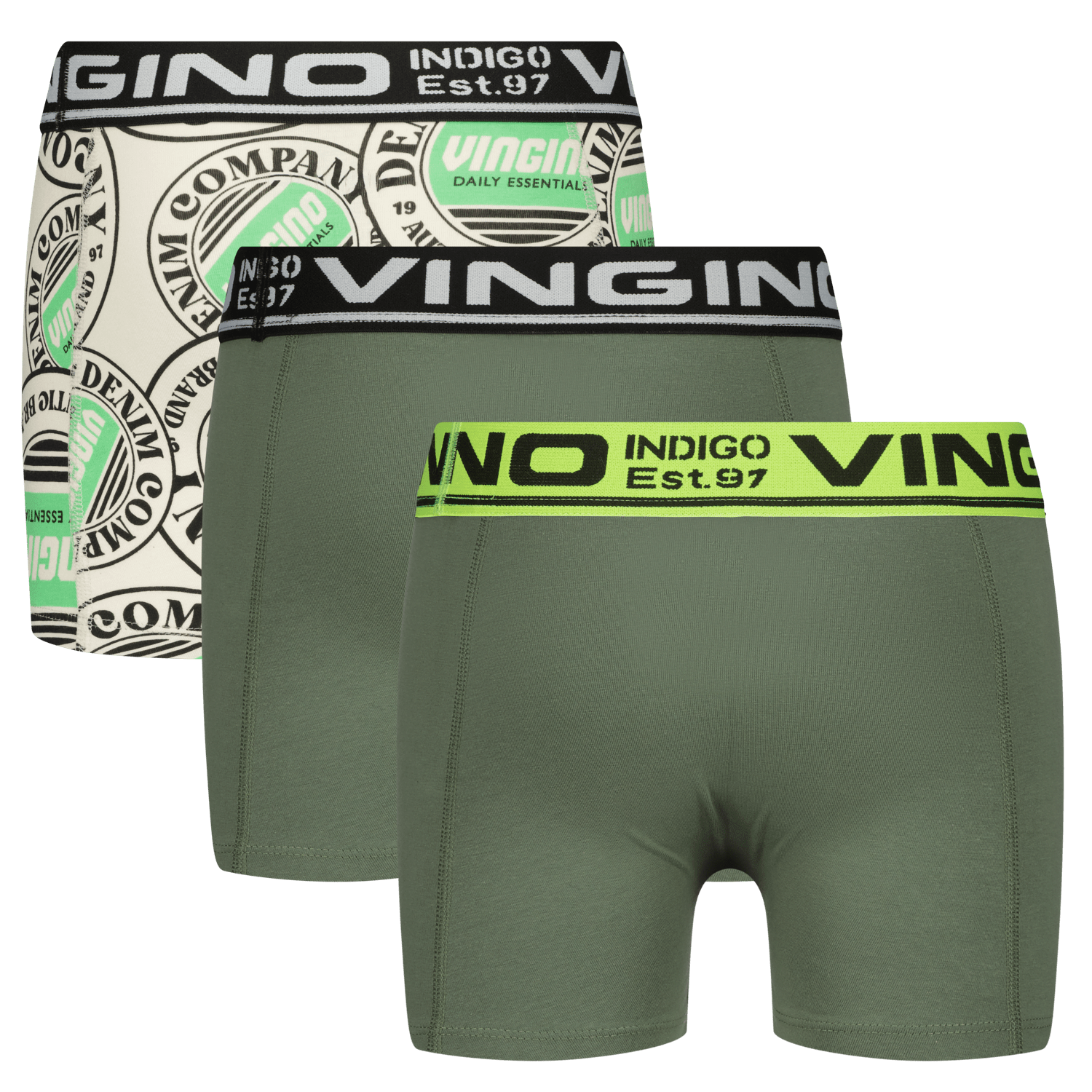 VINGINO Boxershort B-so24 logo 3-pack