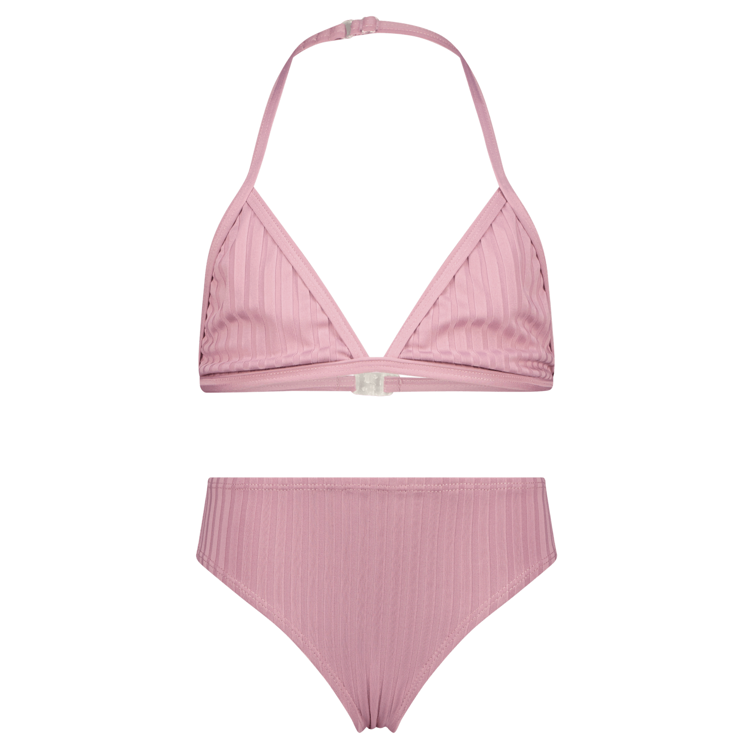 VINGINO triangel bikini Zolima met ribstructuur roze Meisjes Polyester 140