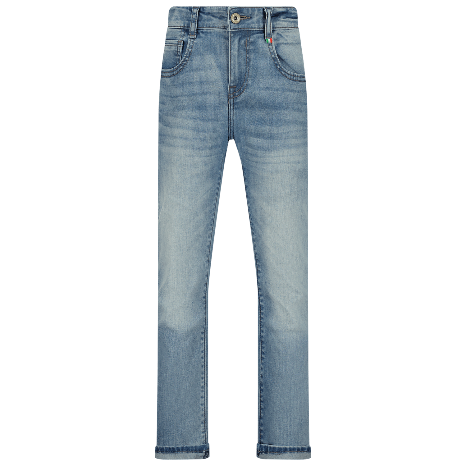VINGINO regular fit jeans Baggio light blue denim Blauw Jongens Katoen 140