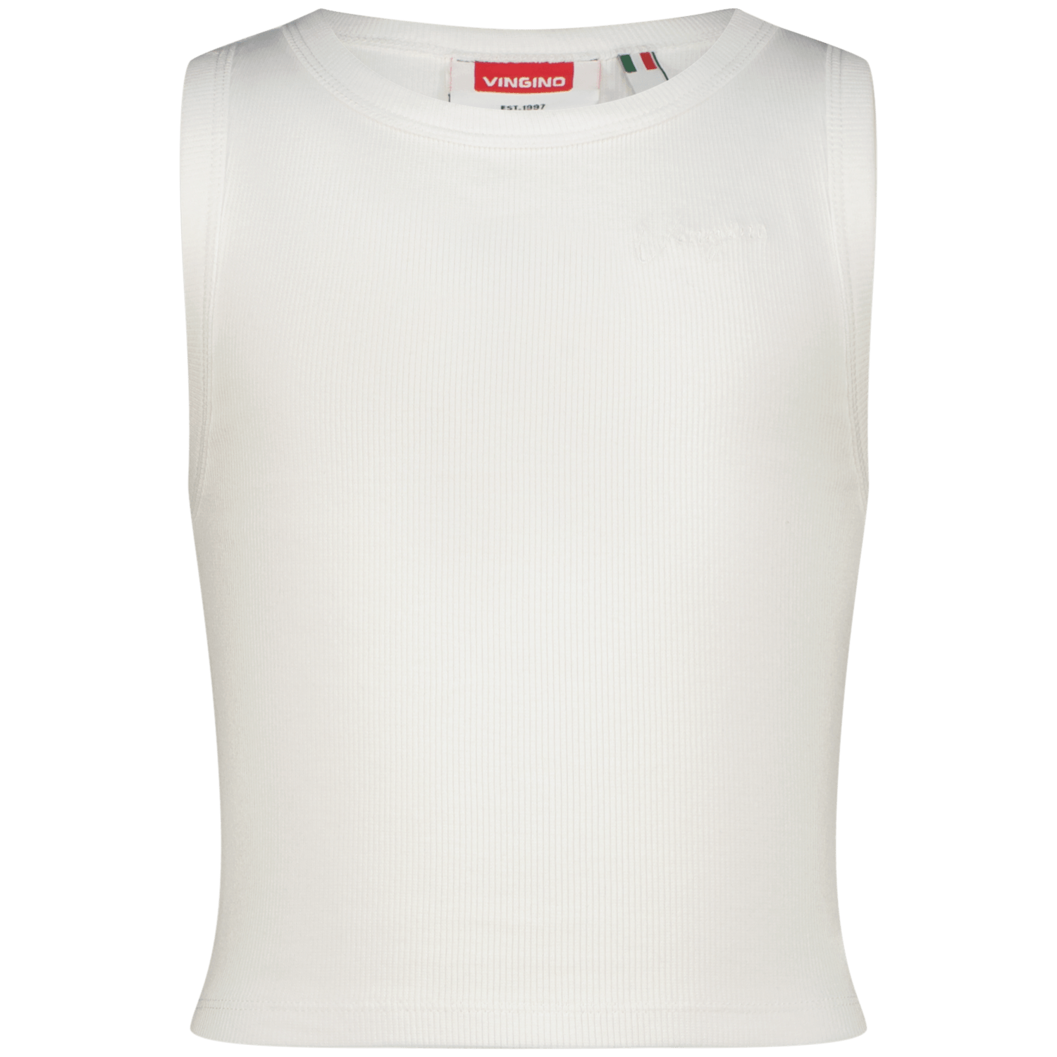 T-Shirt G-basic-crop rib top