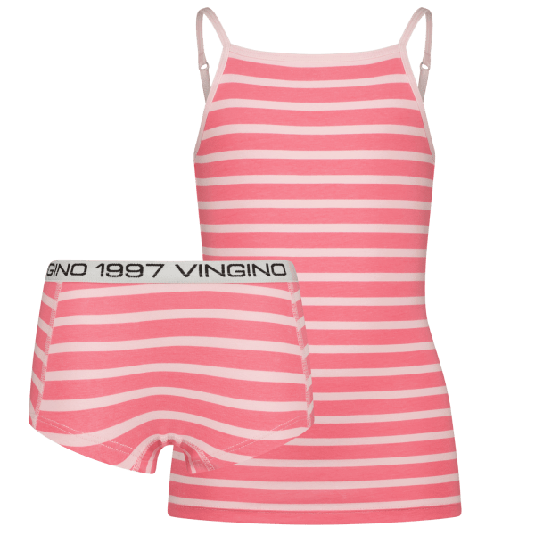 Underwear set G-so24-5 stripe singlet