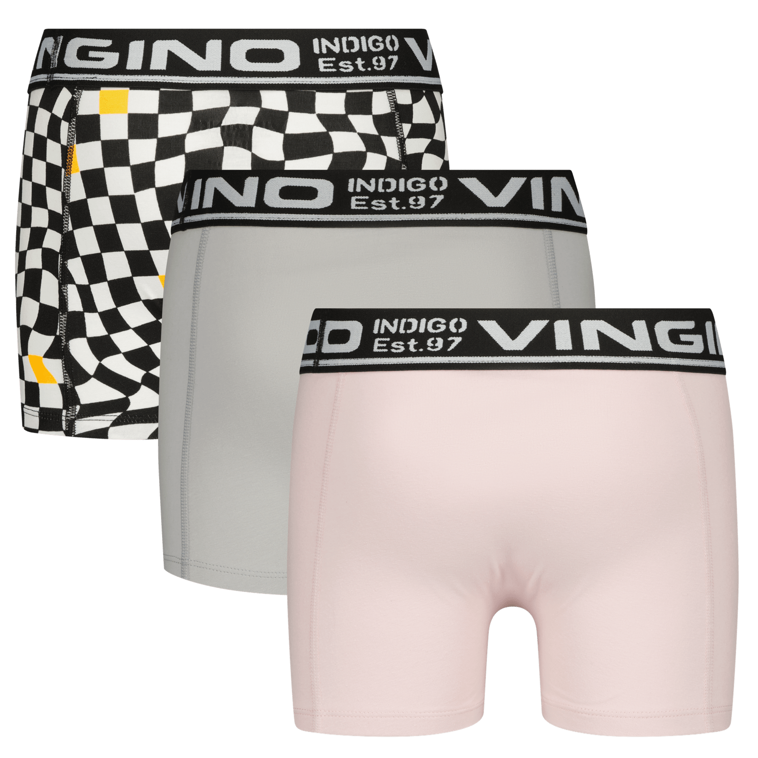 VINGINO Boxershort B-so24 check 3-pack