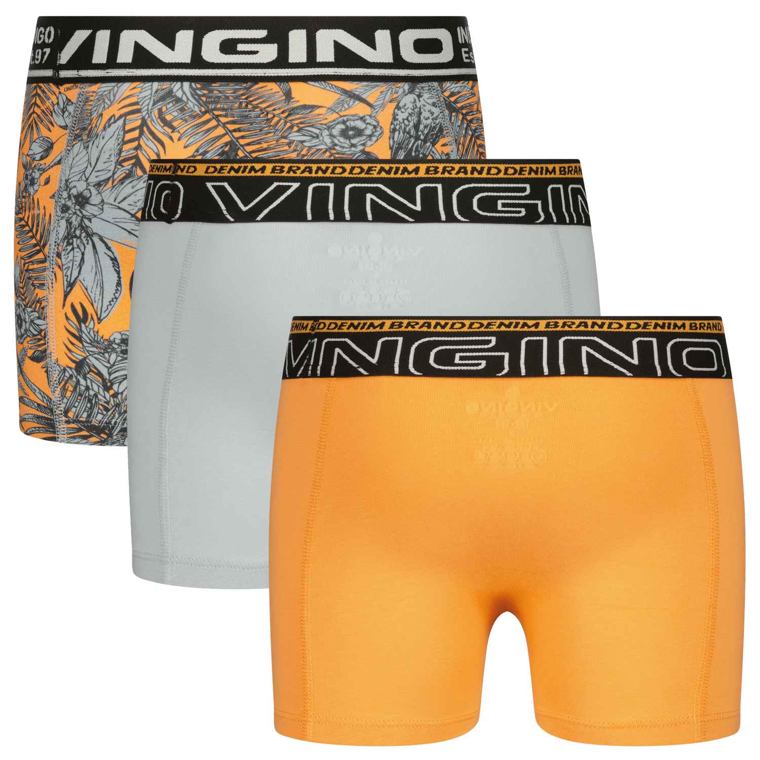 VINGINO Boxershort B-241-4 leaf 3 pack