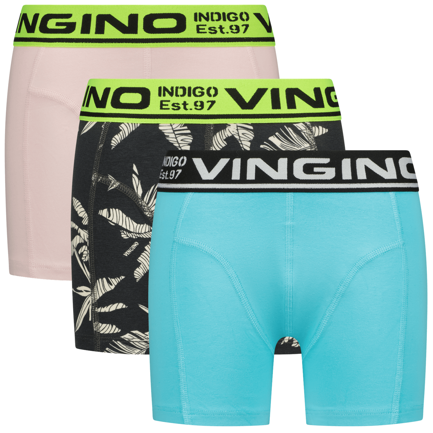VINGINO Boxershort B-so24 palm 3-pack